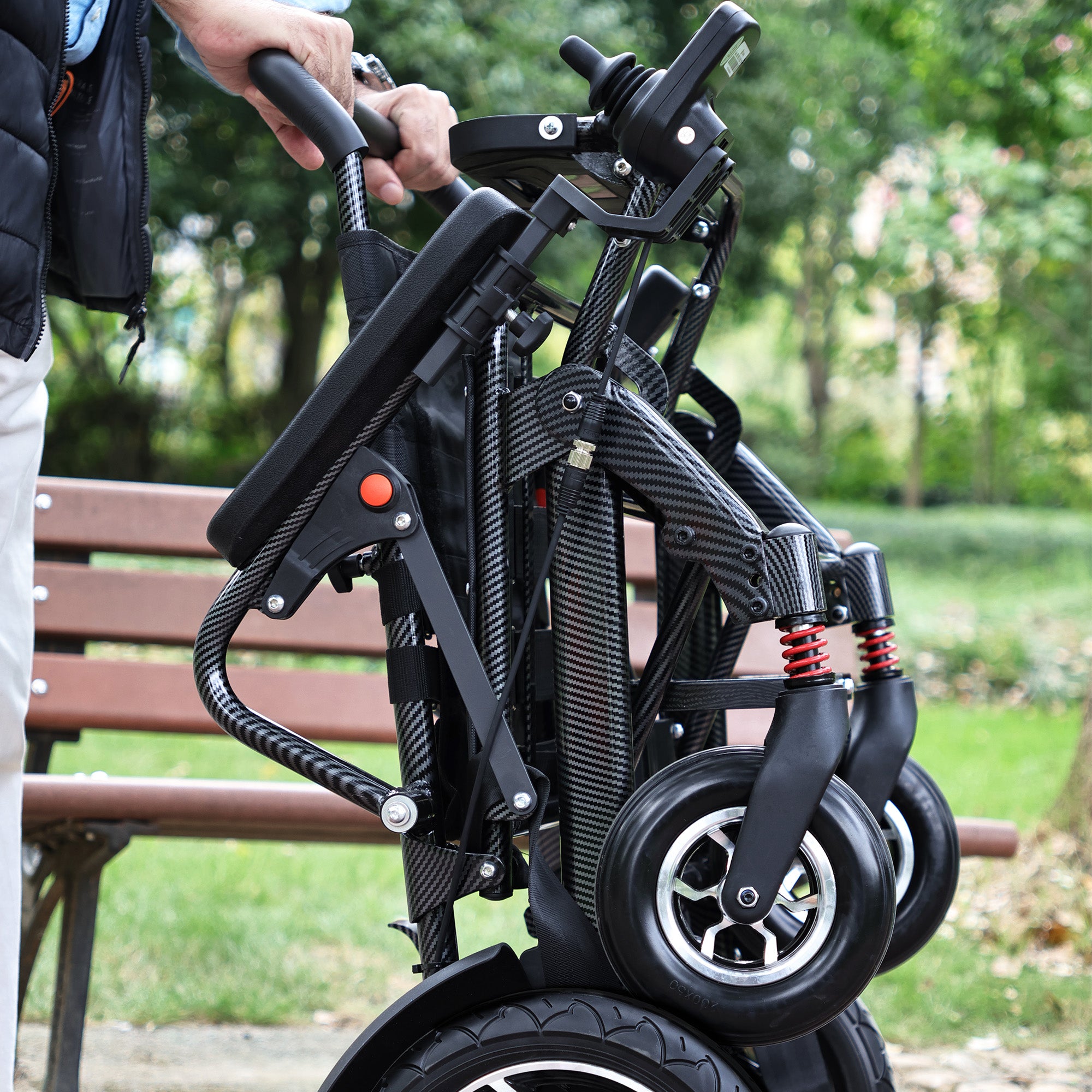 Zygenair YL003 Carbon Fiber Color Stylish Electric Wheelchair