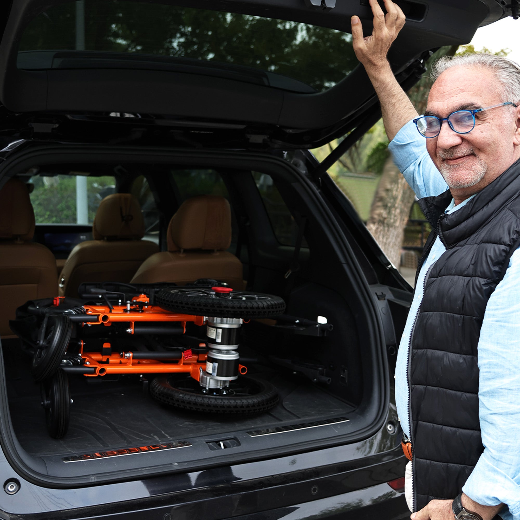 Zygenair YC001Y Obstacle-Crossing Electric Wheelchair