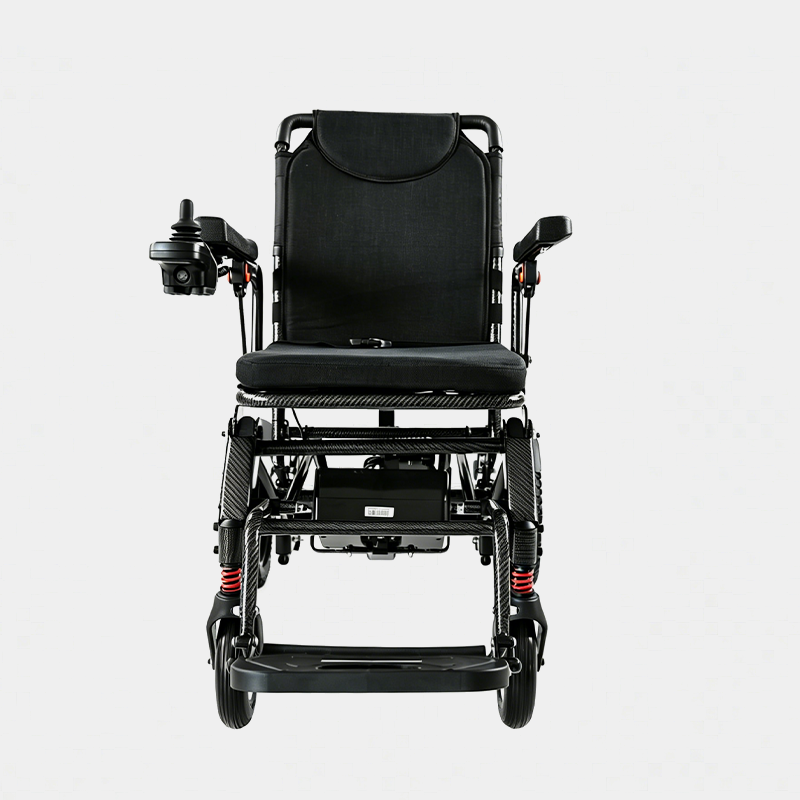 Silla de ruedas eléctrica de aluminio y fibra de carbono YL003