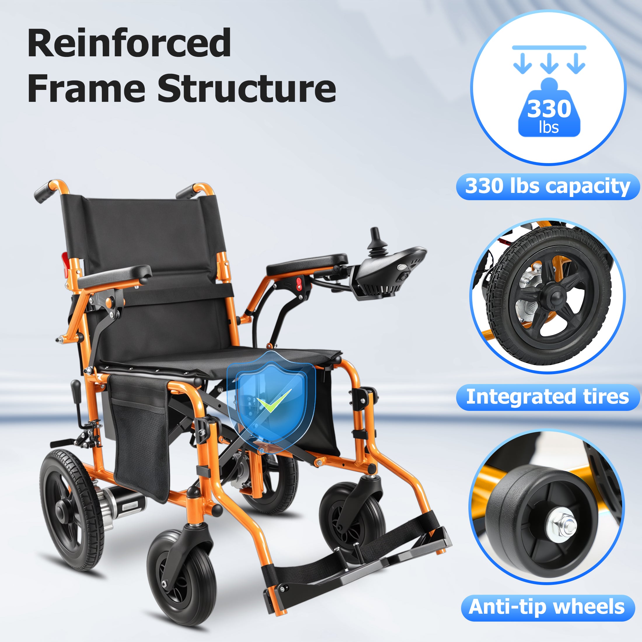 Zygenair Portable Electric Wheelchair YF001Y-Plus
