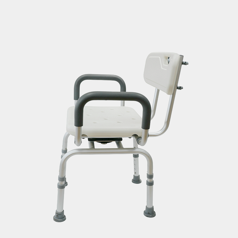 Silla de ducha antideslizante con giro de 360°