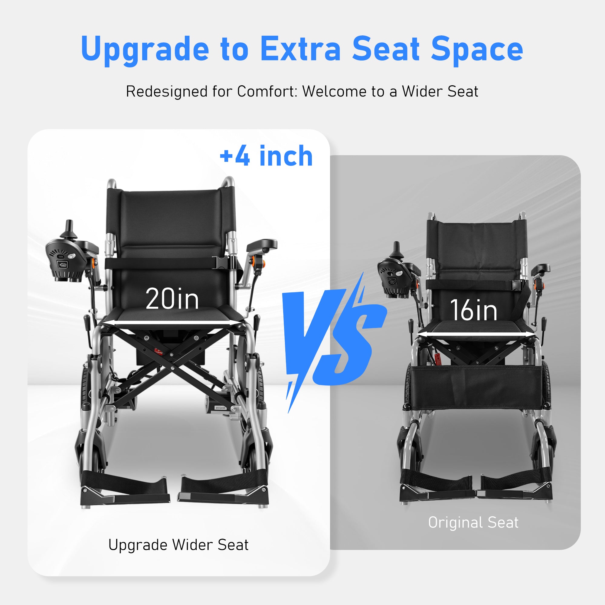 Zygenair Portable Electric Wheelchair YF001S-DPlus