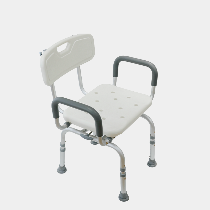 Silla de ducha antideslizante con giro de 360°