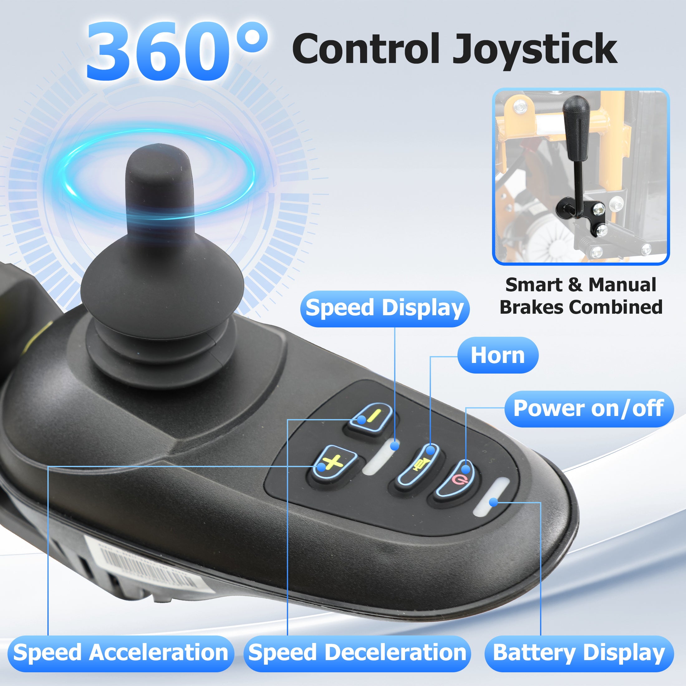 Zygenair Portable Electric Wheelchair YF001Y-Plus