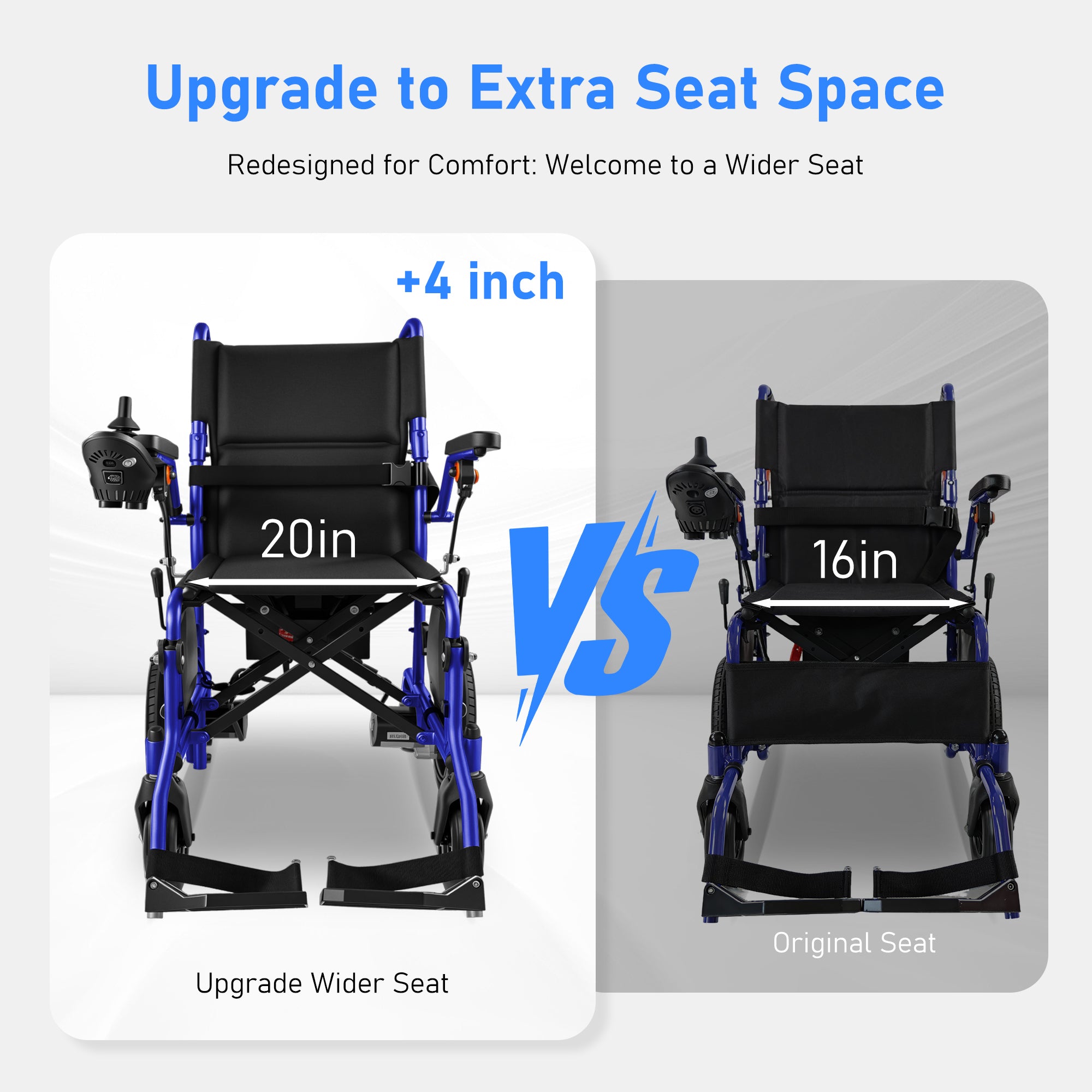 Zygenair Portable Electric Wheelchair YF001B-DPlus