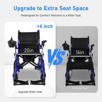 Zygenair Portable Electric Wheelchair YF001B-DPlus