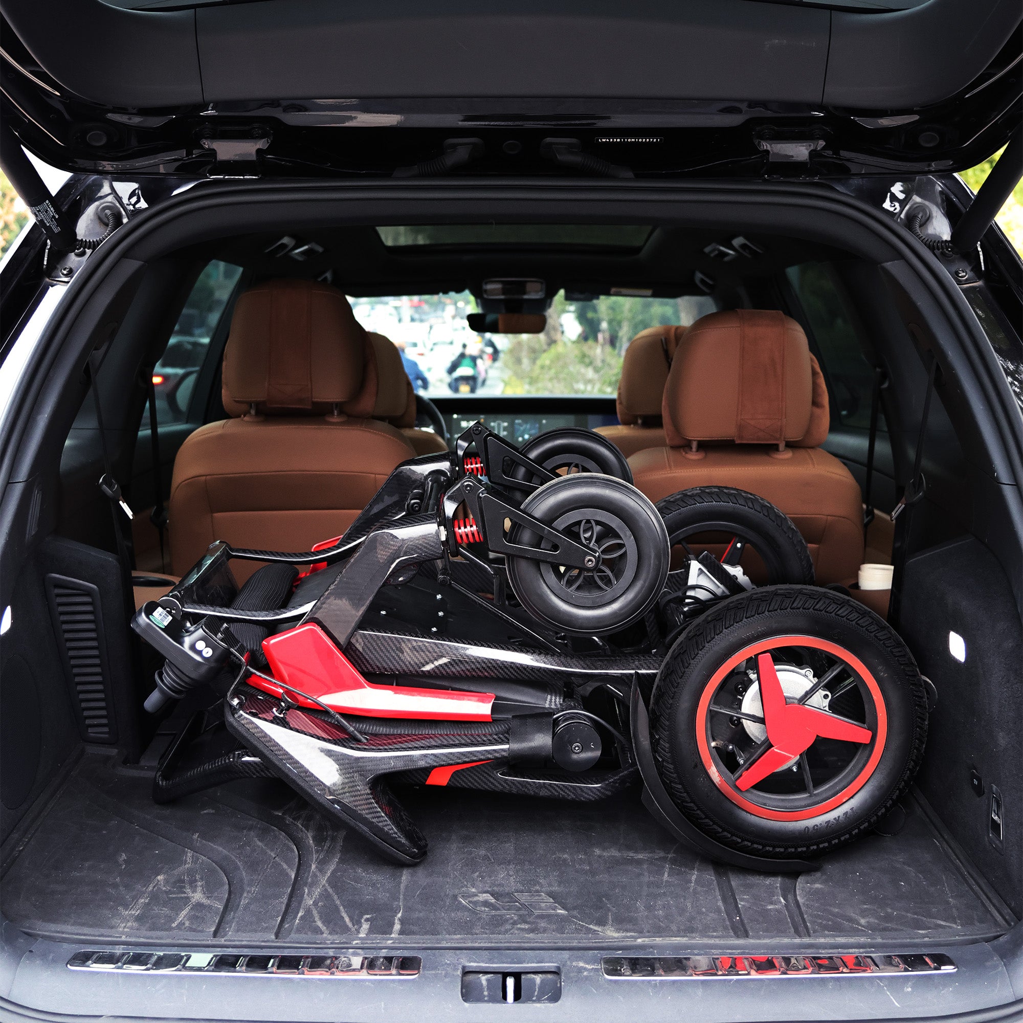 Zygenair YT001 Carbon Fiber Stylish Electric Wheelchair