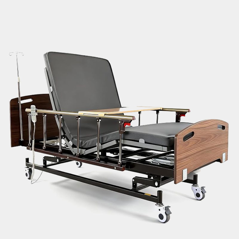 Electric Home Nursing Bed Ergonomic 6-Section ABS Complete Kit