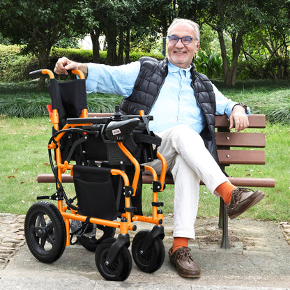 Zygenair Electric Wheelchair  Lightweight Foldable YF001Y