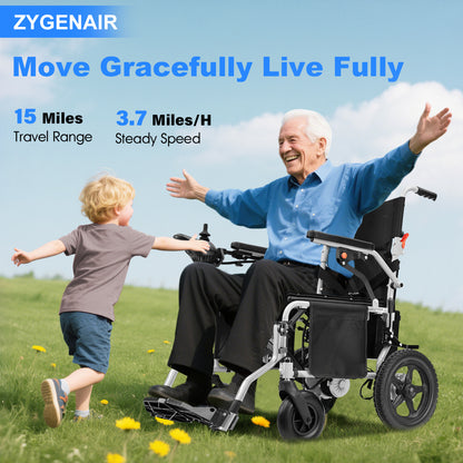 Zygenair Portable Electric Wheelchair YF001S-Plus