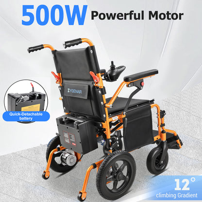 Zygenair Portable Electric Wheelchair YF001Y-Plus