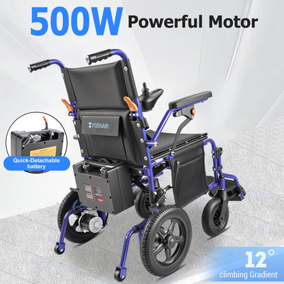 Zygenair Portable Electric Wheelchair YF001B-DPlus
