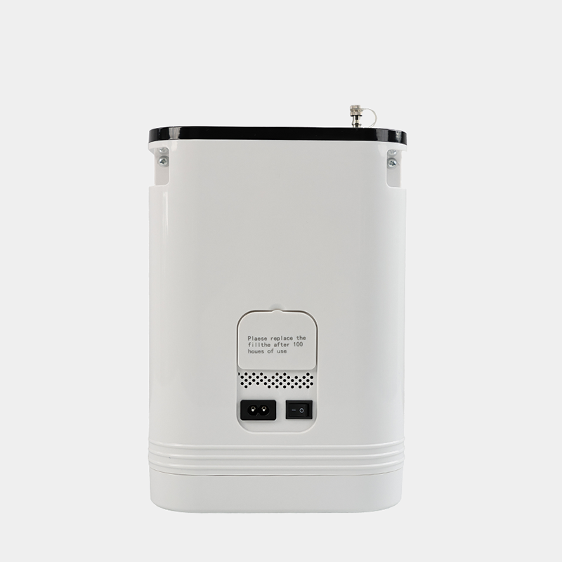 Máquina de oxígeno portátil de 1-7 l/min para el hogar y viajes