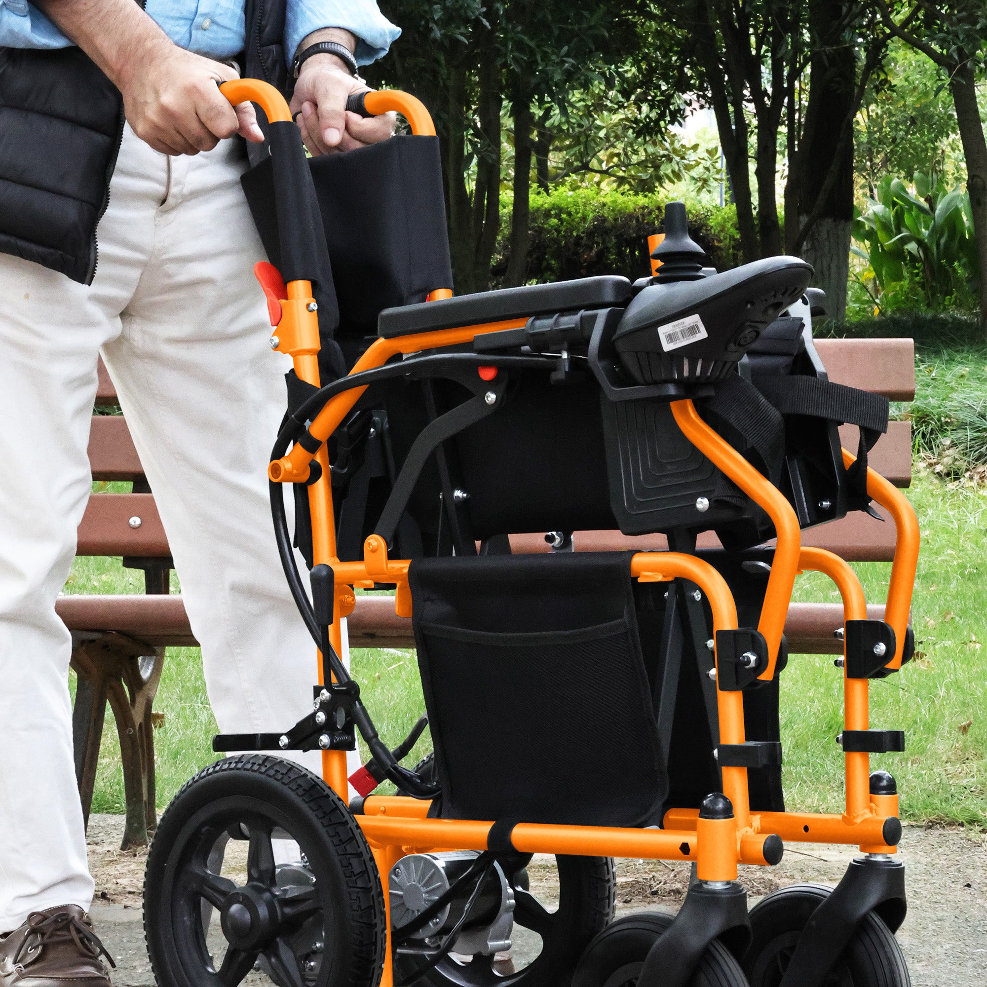 Zygenair Electric Wheelchair  Lightweight Foldable YF001Y