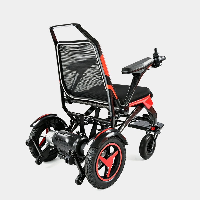 Silla de ruedas eléctrica elegante de fibra de carbono YT001